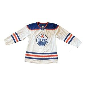 Edmonton Oilers Fanatics Premium Home NHL Jersey Men's White Size 52 NWT